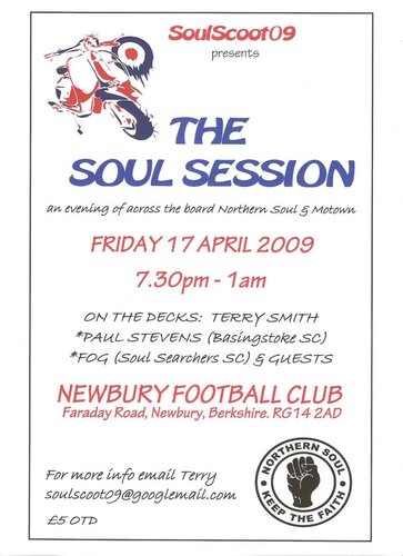 the soul session @newbury town fc