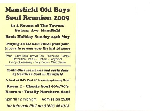 mansfield old boys soul reunion 2009