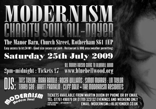 modernism charity summer party