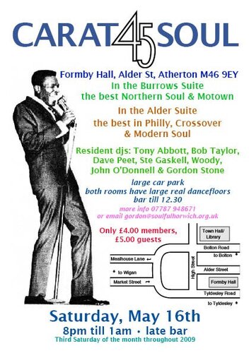 45 carat soul - formby hall atherton - may 16th