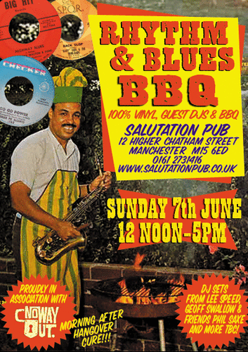 sunday 7th june r&b bbq all dayer at the salutation pub
