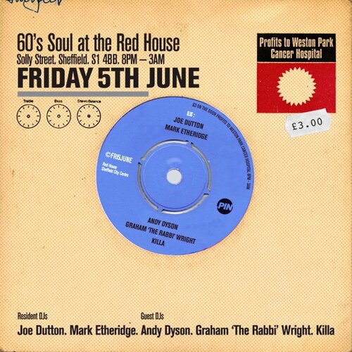 60's soul @ the redhouse - sheffield - fri 5th june