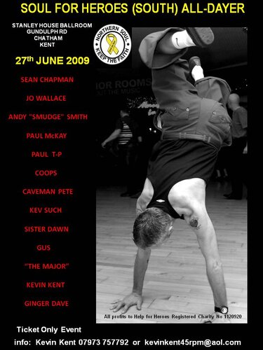 soul for heroes (south) chatham dayer 27th june