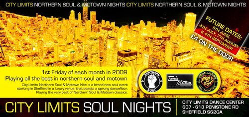 city limits soul night!! (sheffield)