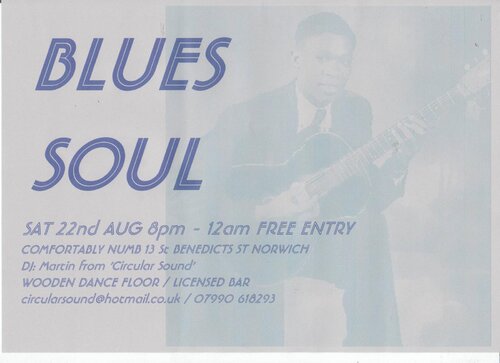 blues soul norwich 22nd aug 2009