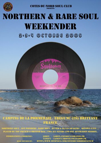 2nd northern & rare soul weekender - brittany , france