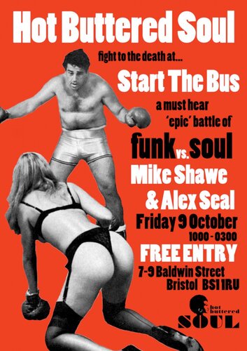 hot buttered soul @start the bus - 'funk vs. soul' ... a fight to the death!!!
