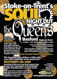 stoke on trent's soul night out from dec 5th, 2009