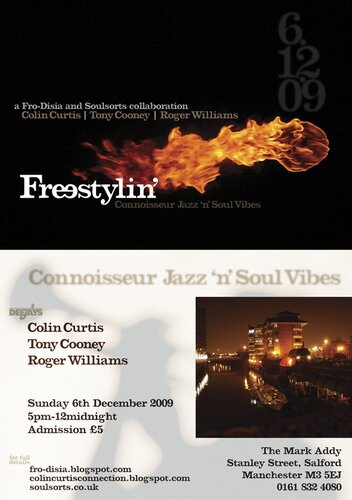 freestylin' - connoisseur soul & jazz in manchester - sunday 6 december 2009
