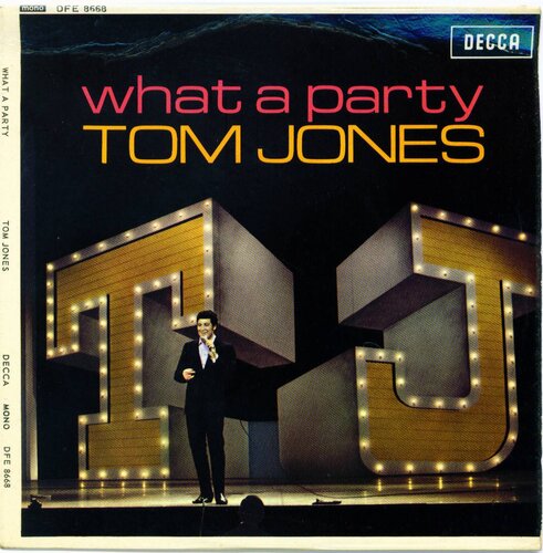 tom jones - what a party ep cover