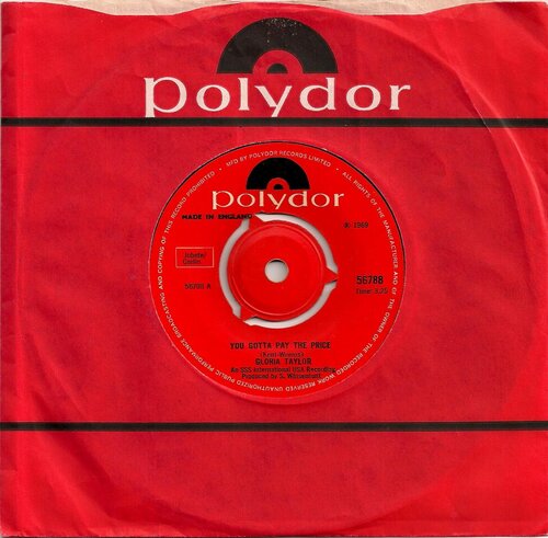 gloria taylor you got to pay the price polydor 56788