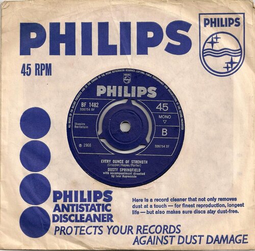 dusty springfield - every ounce of strength - philips bf 1482