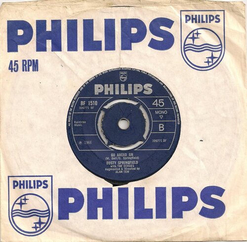 dusty springfield with the echoes - go ahead on - philips bf 1510
