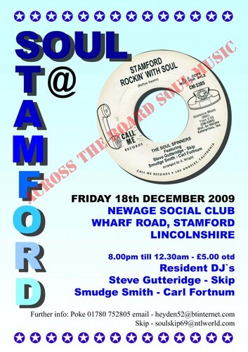 soul@stamford.friday 18th december. xmas party