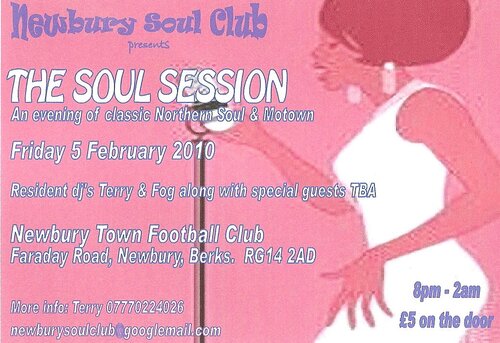 the soul session @ newbury town fc