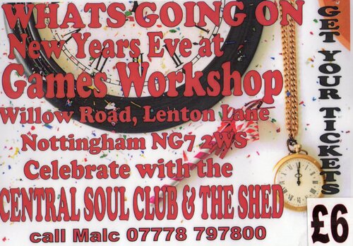 new years eve* central soul club & the shed