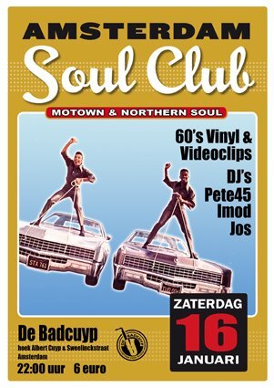 amsterdam soul club 16 january 2010