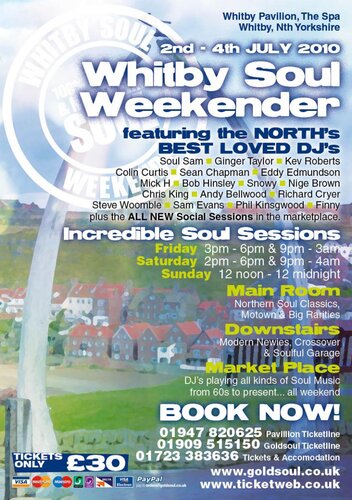 the whitby weekender 'now in our 9th year