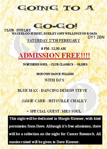 going to a go-go! club dudley