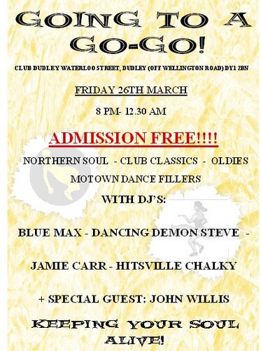 going to a go-go! club dudley free! free!