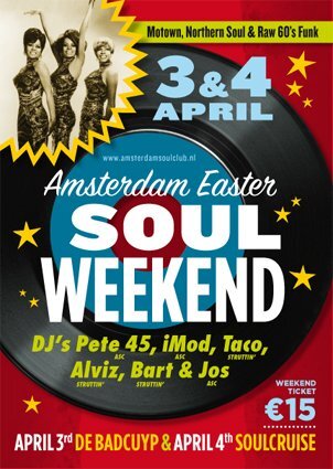 amsterdam easter soul weekend 3-4 april