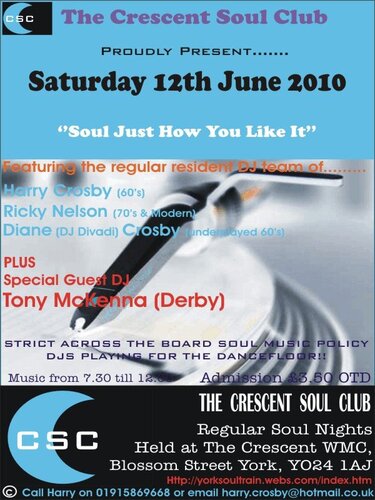 crescent soul club [formely yorksoultrain]