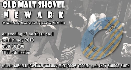 free evening of northern soul, newark, this saturday