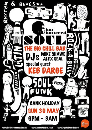 keb darge * hot buttered soul * sun 30th may * bristol