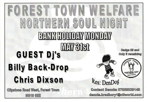 forest town welfare bank holiday monday