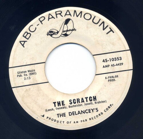 the delancey\'s-the scratch, abc-paramount 10353