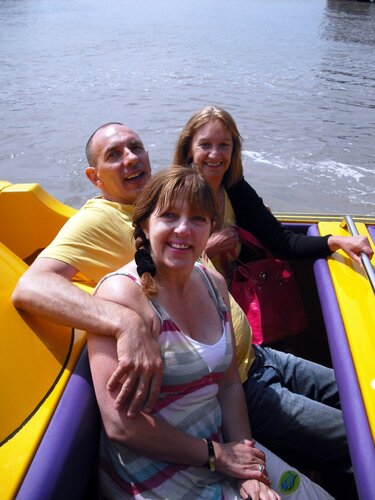paul,jen & cath on boat