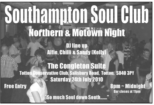 southampton soul club - 24th july 2010