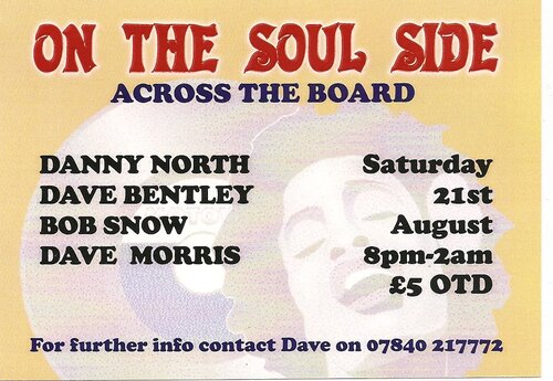 on the soul side sat august 21st the loft bar @ bournemouth uni