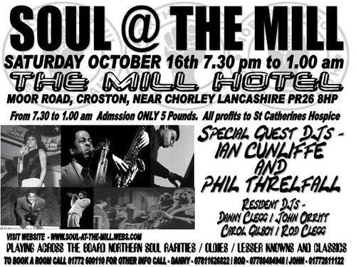 northern soul @ the mill - october 16th