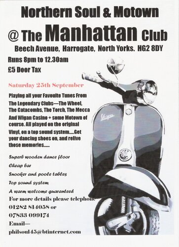 the manhattan club - saturday 25th september 2010
