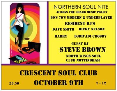 crescent soul club york october 9th 2010