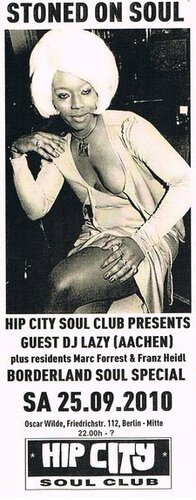 hip city soul club "stoned on soul" 25.09.10 feat. dj lazy