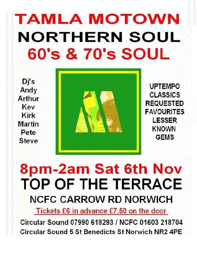 ncfc motown 60/70s soul classics & northern