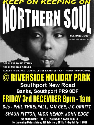 soul @ the riverside southport 3rd december