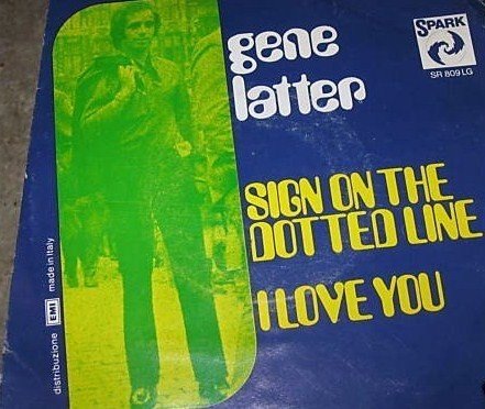 gene latter - sign on the dotted line