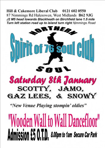spirit of 76 soul club halesowen west midlands