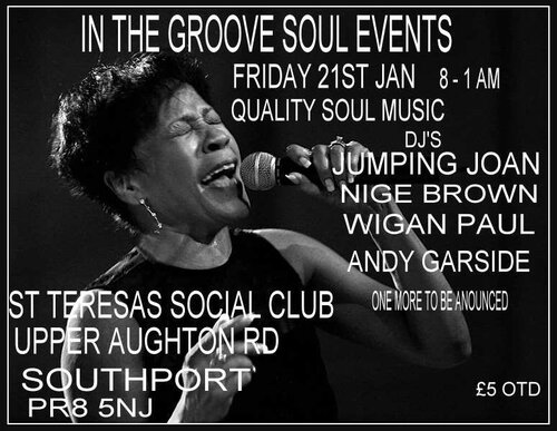 friday 21st januery get in the groove all year at st teresas southport