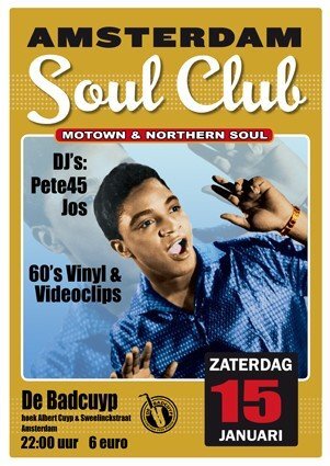 amsterdam soul club 15 january 2011