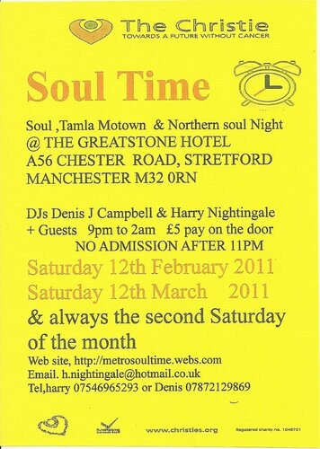 soul time  manchester