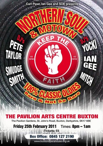 the pavilion buxton - ( brand new state of the art venue ) 25th february