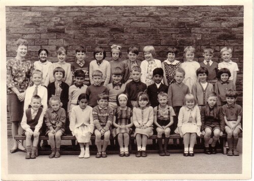 my class at school, bradford 1965