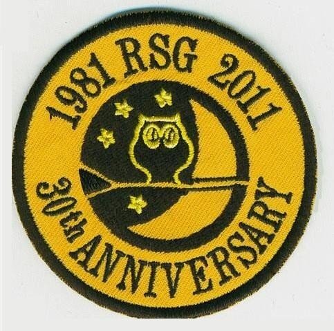 rsg 30th anniversary badge
