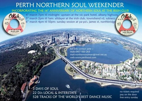 perth northern soul weekender ~ western australia