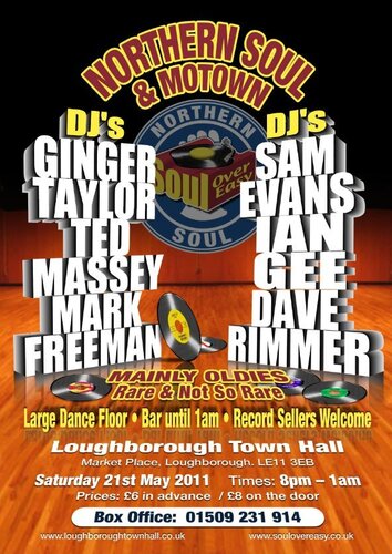 loughborough town hall 21st may
