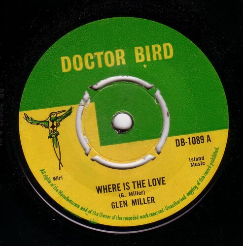 glen miller where is the love  (uk doctor bird)